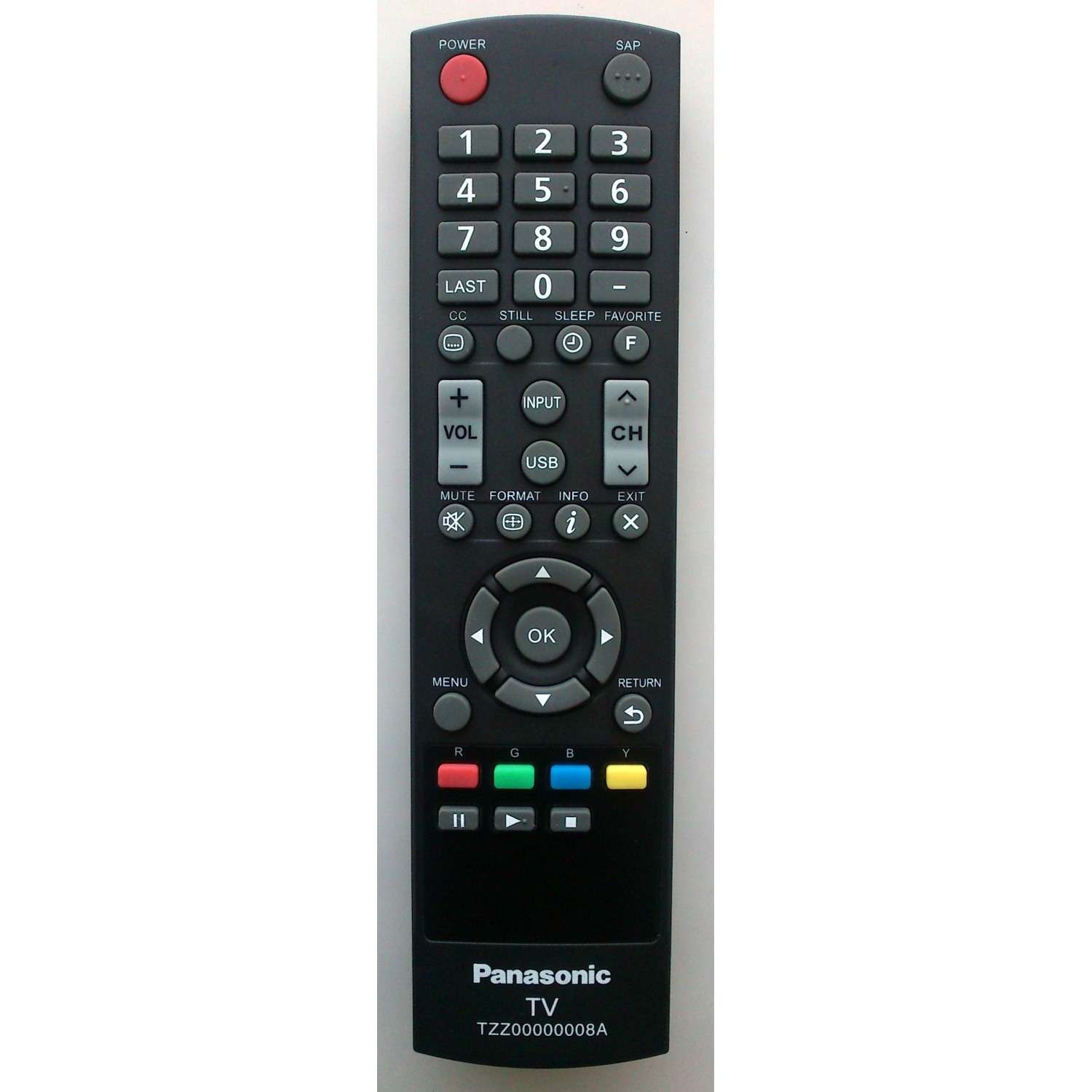 CONTROL PARA TV LCD PLASMA  / PANASONIC TZZ00000008A 